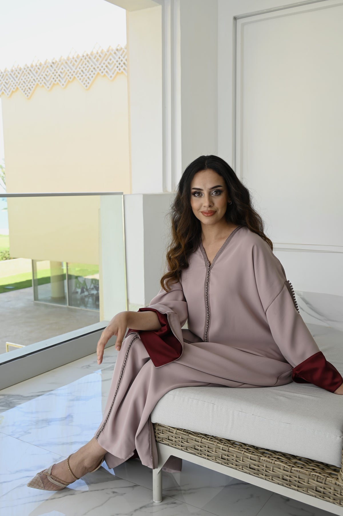 Kaftan Mauve