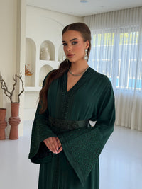 Takchita Lina - emerald green