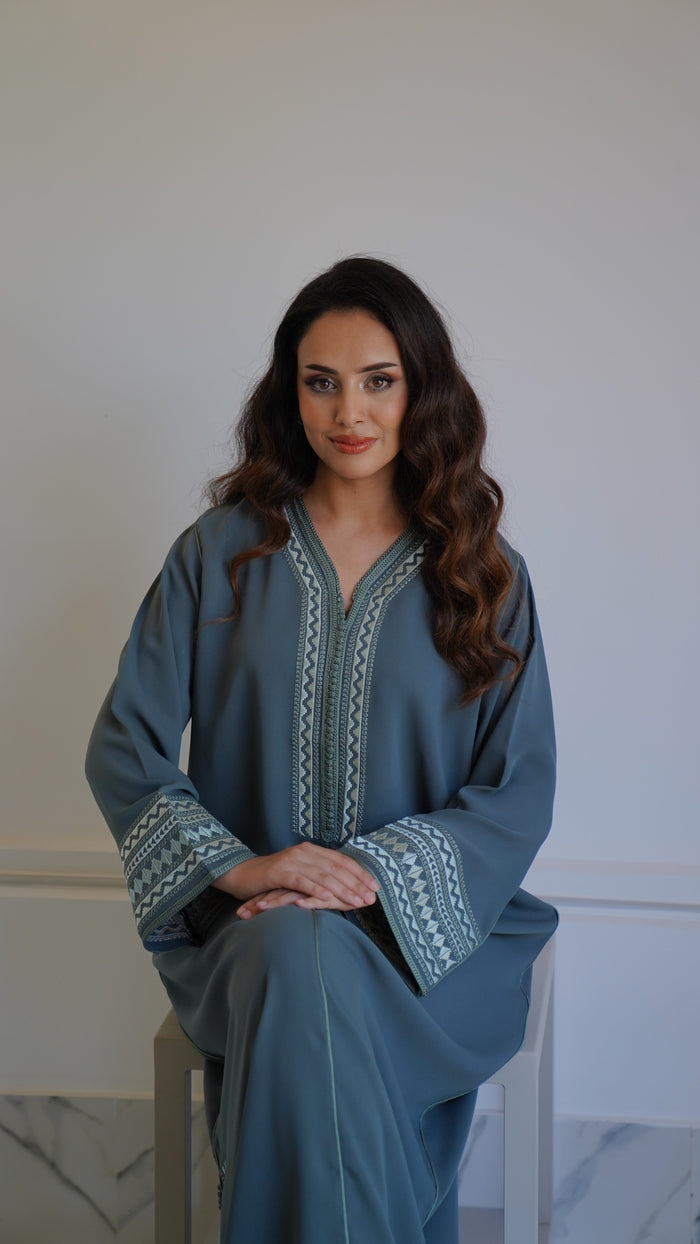 Kaftan olive majestic