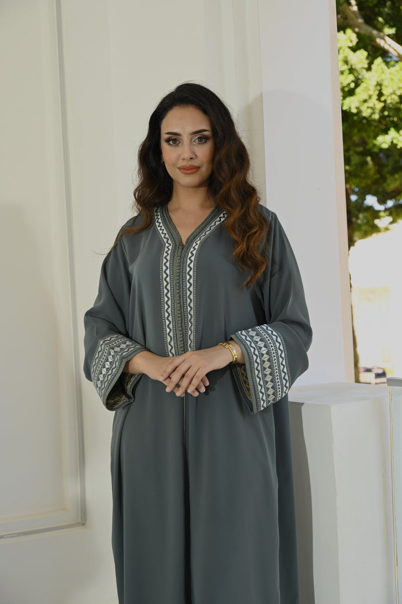 Kaftan olive majestic