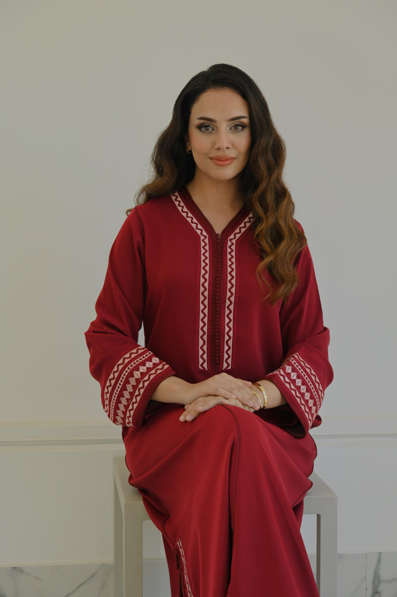 Kaftan Rouge majestic