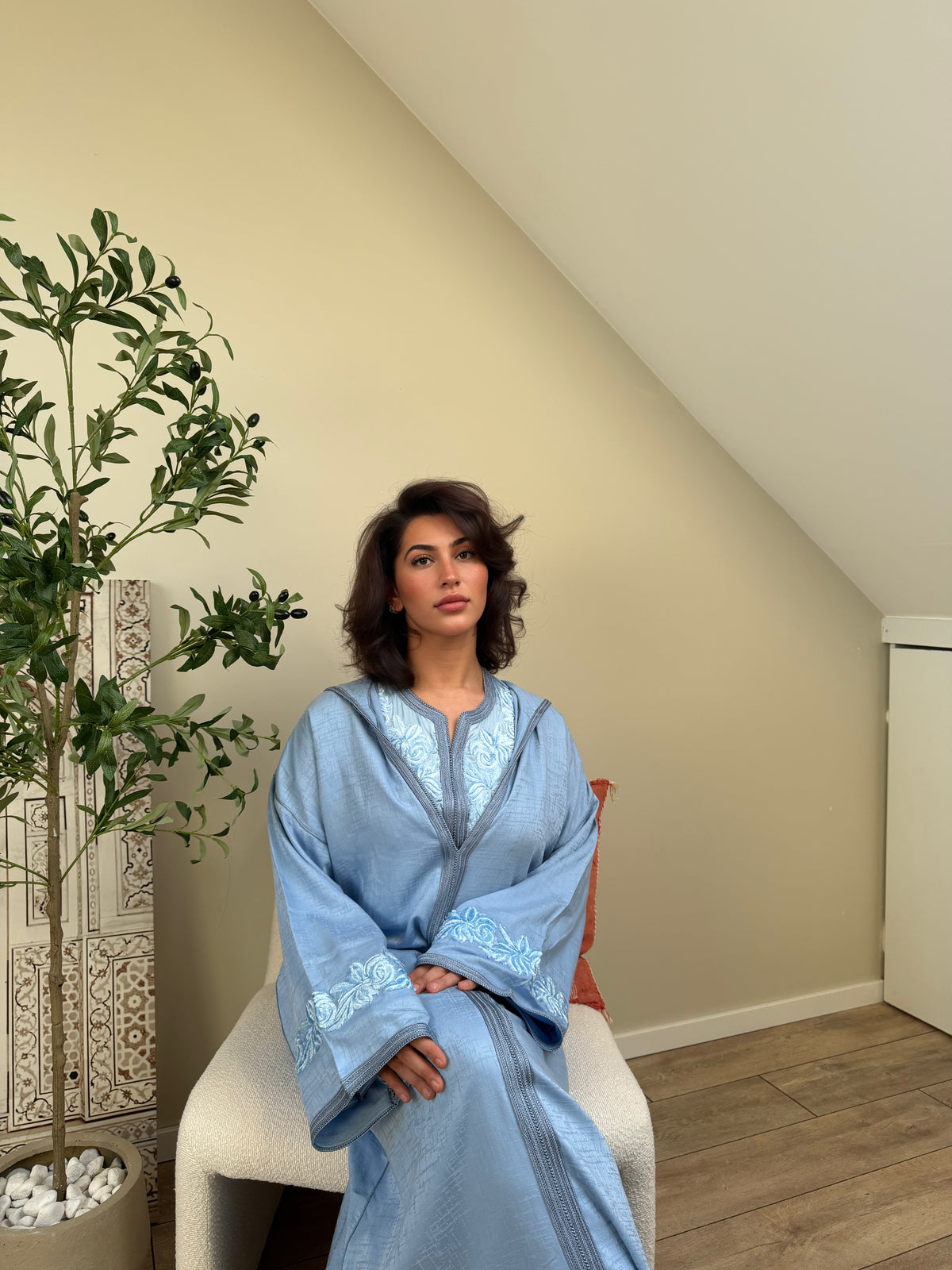 Jelaba Aaliyah Sky blue