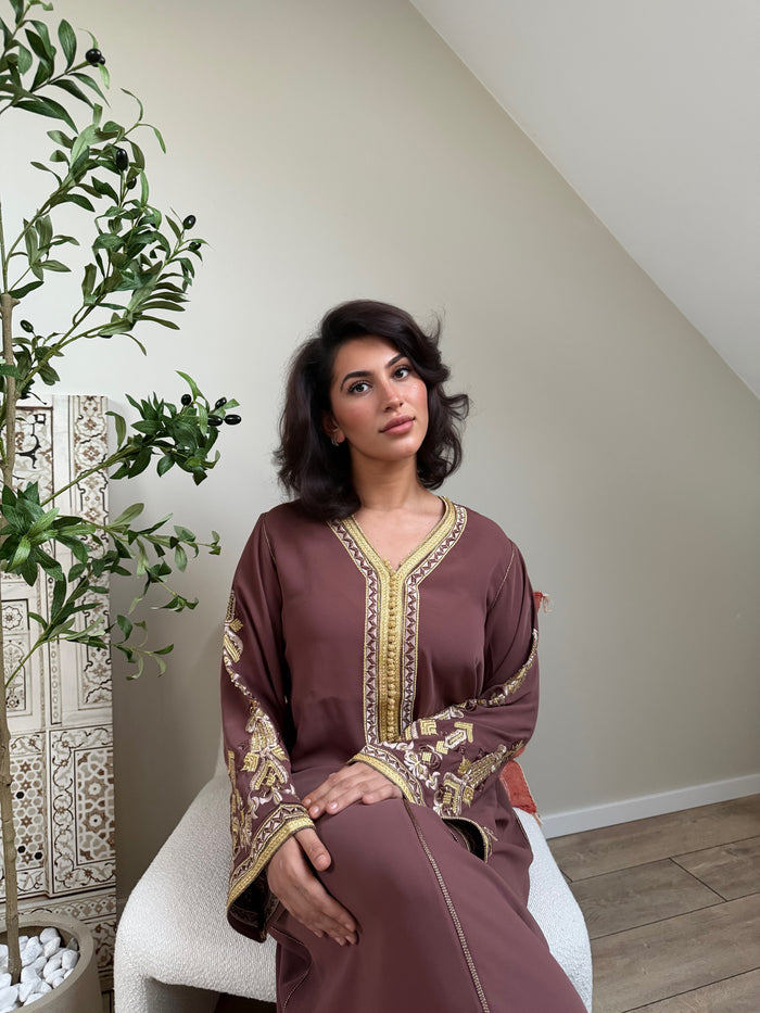 Kaftan Emerald Mocha
