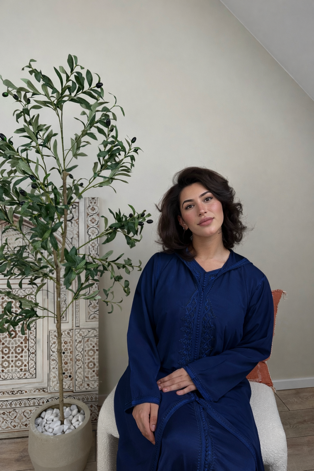 Jeleba Rozaya navy blue